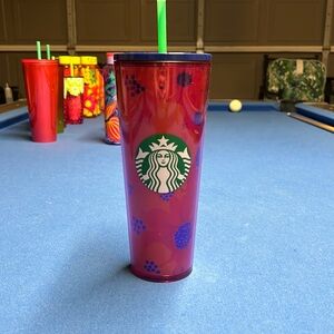 Starbucks Flower Venti Cold Cup